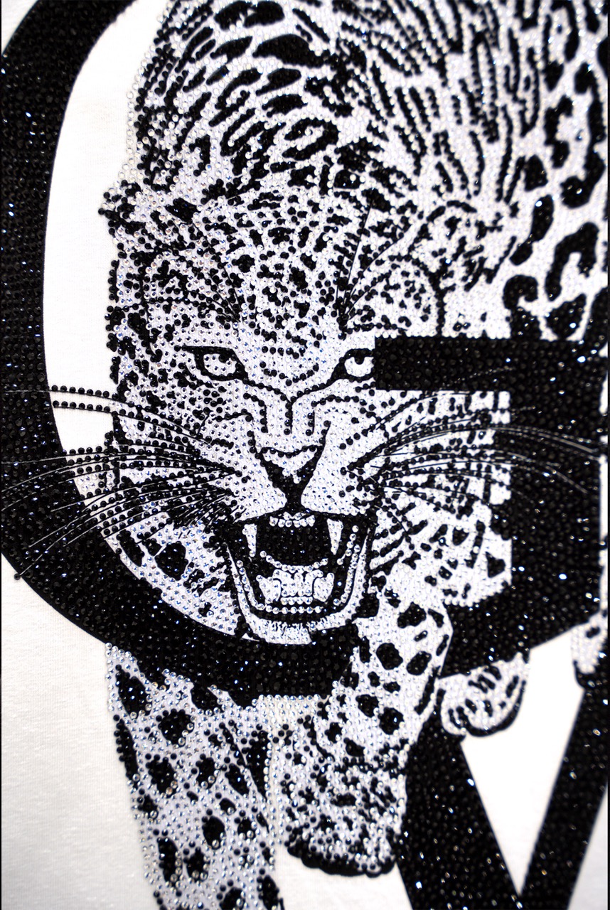 T-shirt George V "Crystal Leopard"
