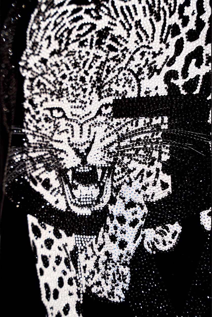 T-shirt George V "Crystal Leopard"