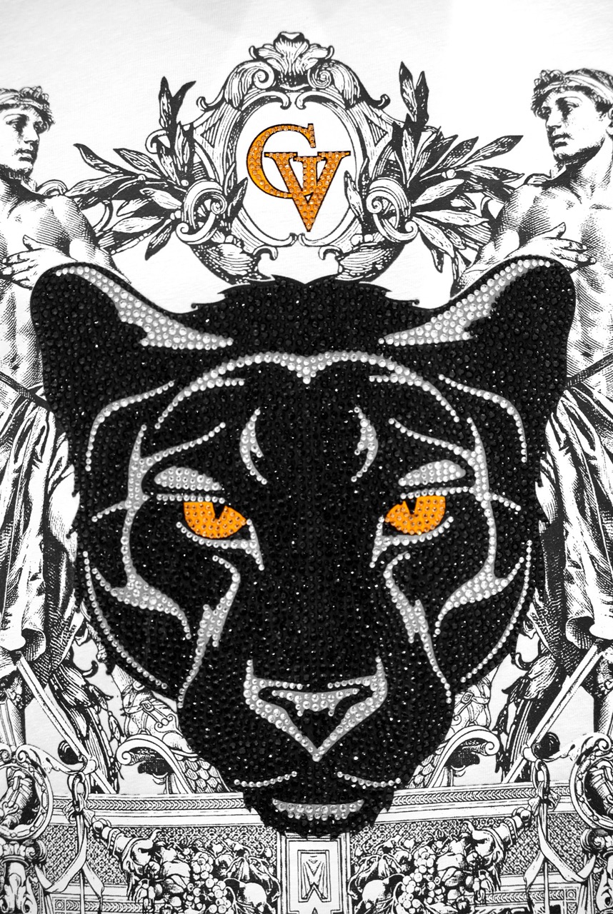 T-shirt George V "Royal Black Panther"