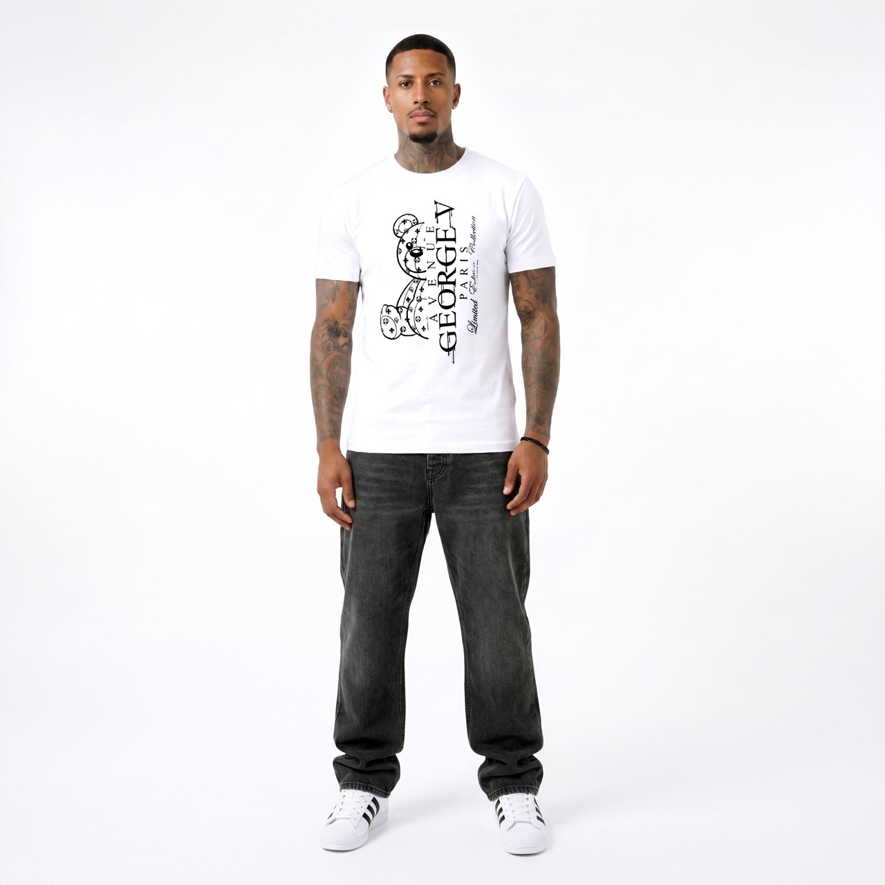 T-shirt George V "Bear Monogram