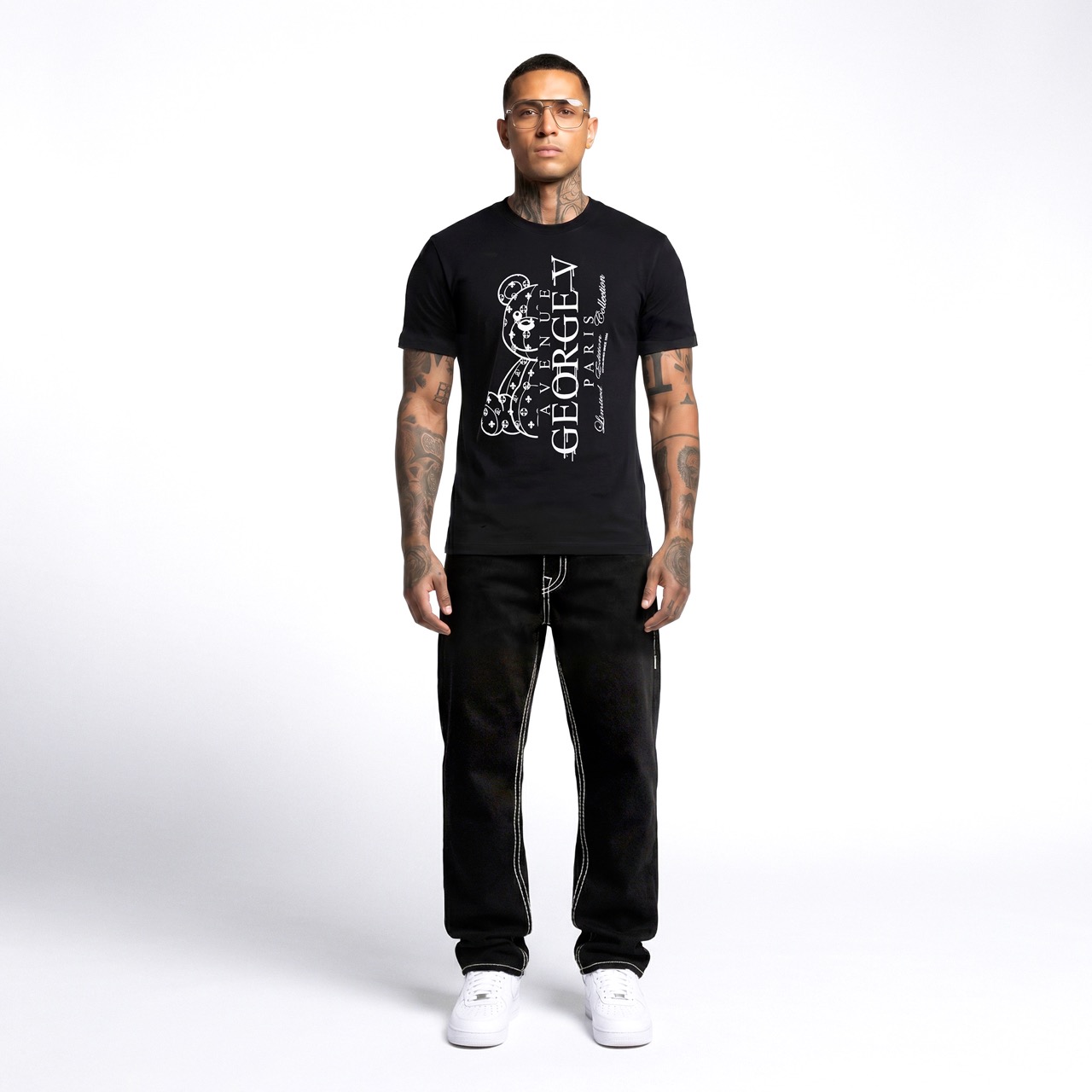 T-shirt George V "Bear Monogram