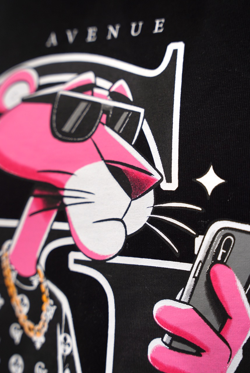 T-shirt  George V Pink Panther