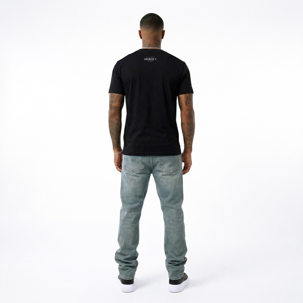 T-shirt George V "Leopard Baroque"