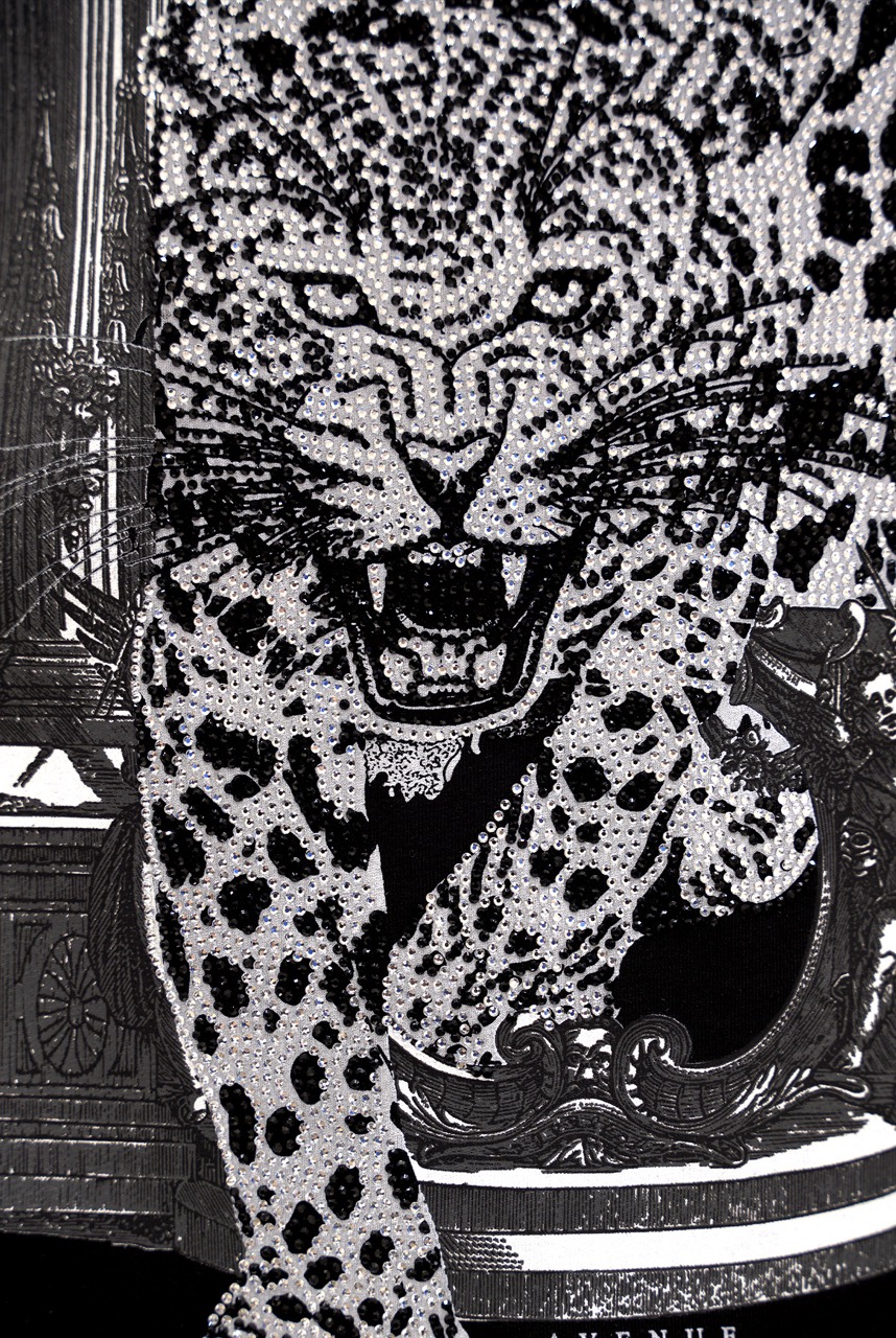 T-shirt George V "Leopard Baroque"