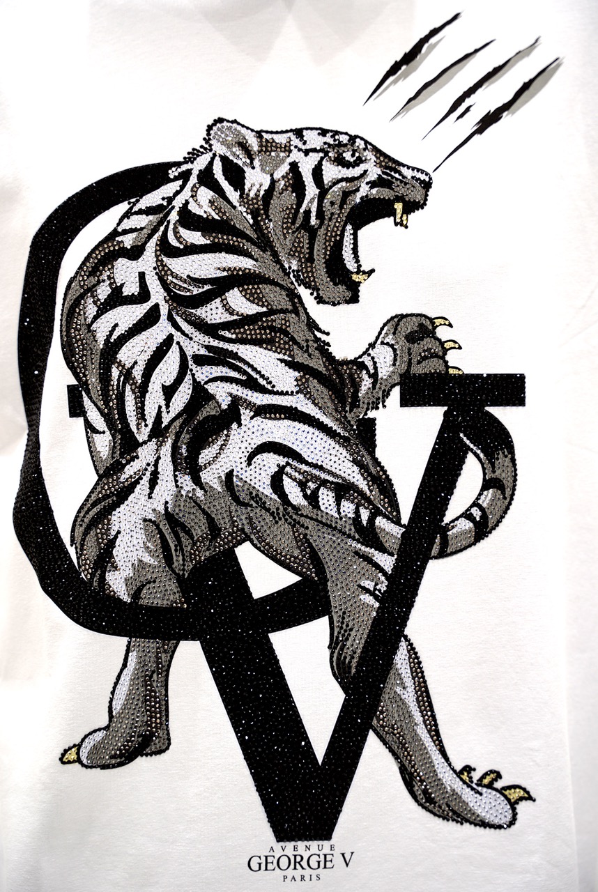 T-shirt George V "Tiger Scratch"