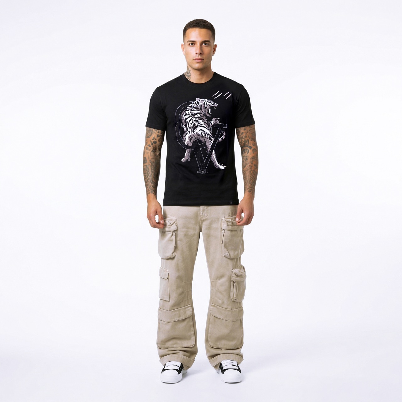 T-shirt George V "Tiger Scratch"