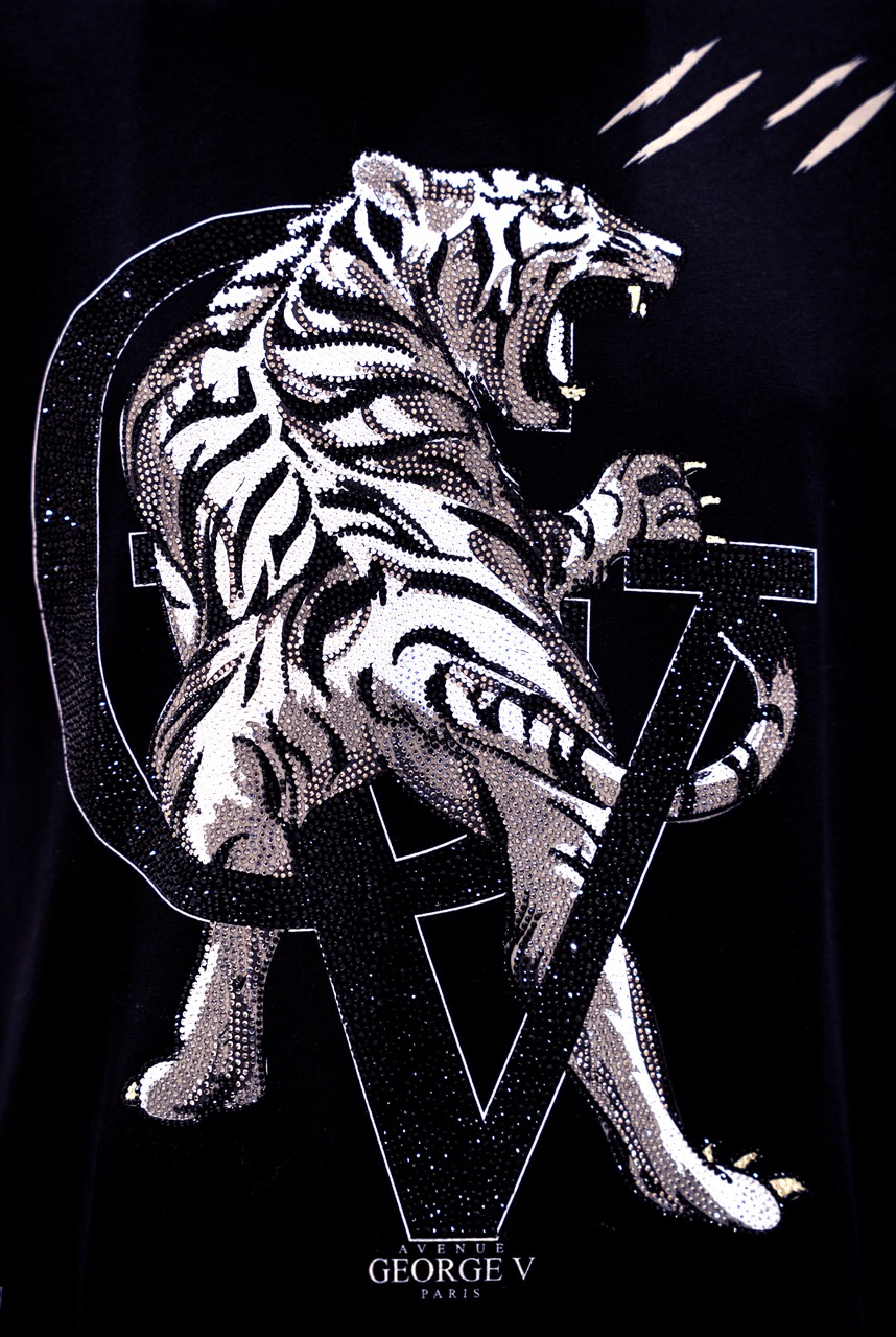 T-shirt George V "Tiger Scratch"
