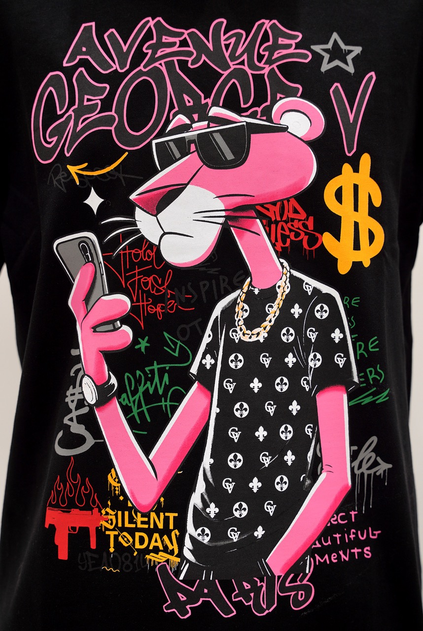 T-shirt Pink Panther Street Luxury