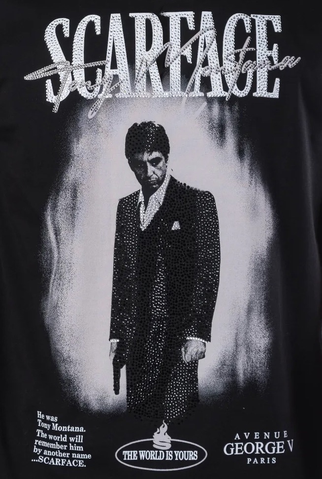 T-shirt George V "SCARFACE"