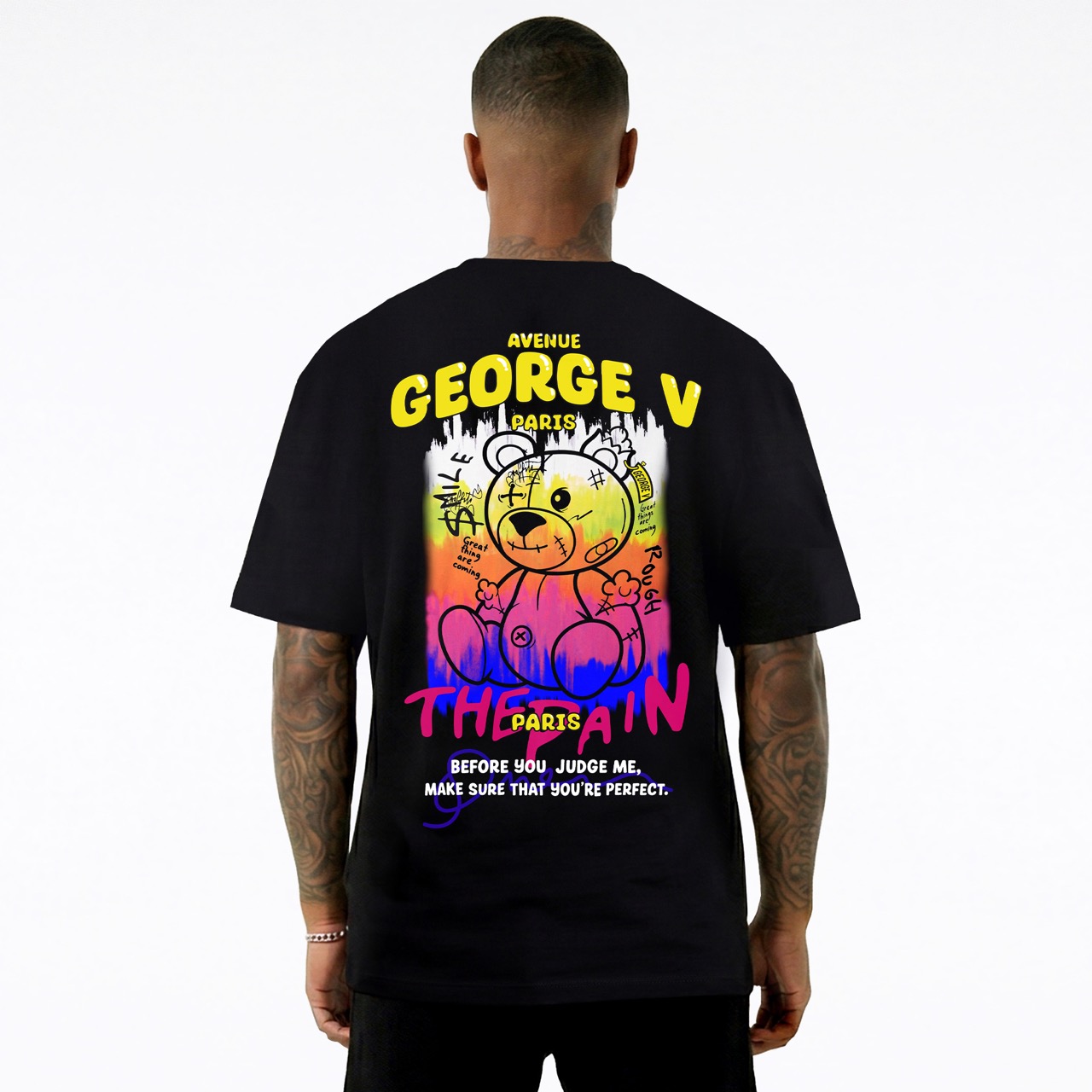 Ensemble George V "Multi-Color Bear"