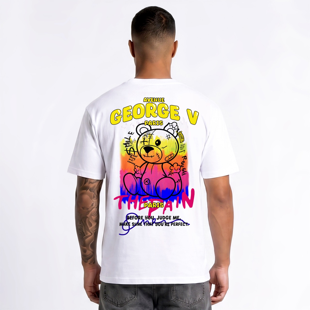T-shirt George V "Multi-Color Bear"