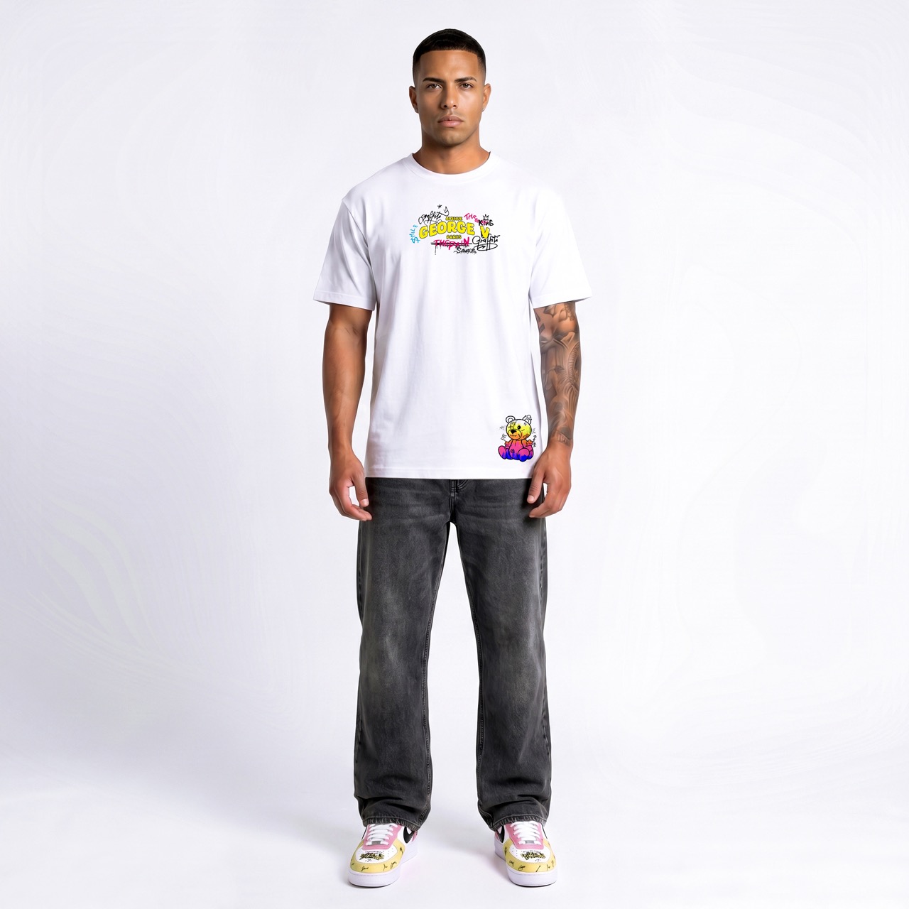 T-shirt George V "Multi-Color Bear"