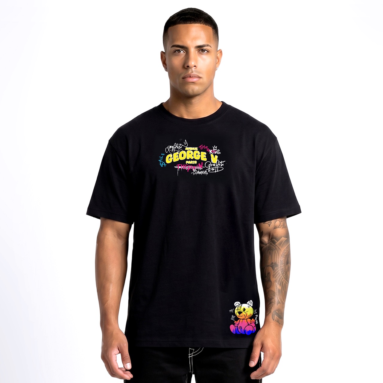 T-shirt George V "Multi-Color Bear"
