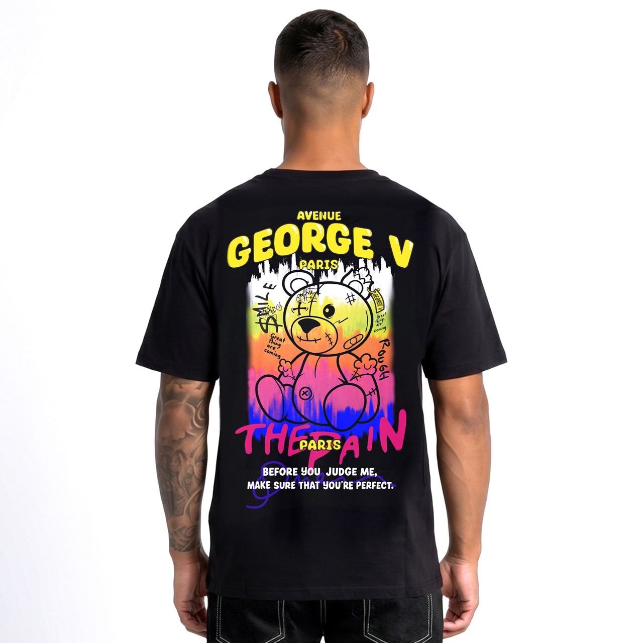 T-shirt George V "Multi-Color Bear"