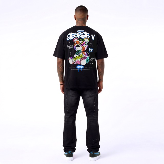 T-shirt George V "Bear Graffiti"