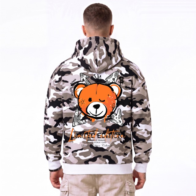 Hoodie George V "Camo Limited Edition"