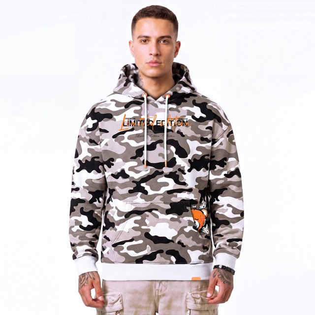 Hoodie George V "Camo Limited Edition"