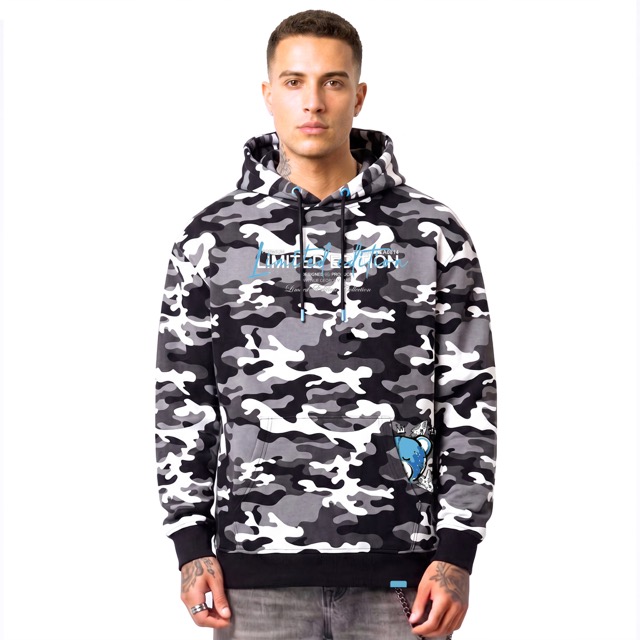 Hoodie George V "Camo Limited Edition"