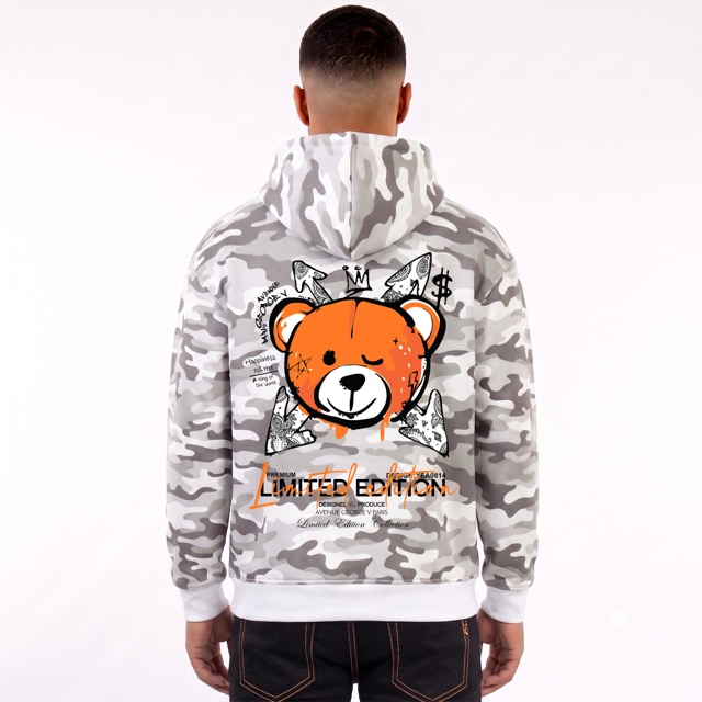Hoodie George V "Camo Limited Edition"