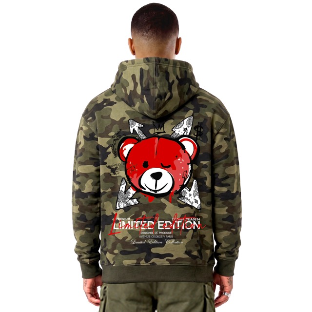 Hoodie George V "Camo Limited Edition"