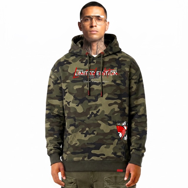Hoodie George V "Camo Limited Edition"
