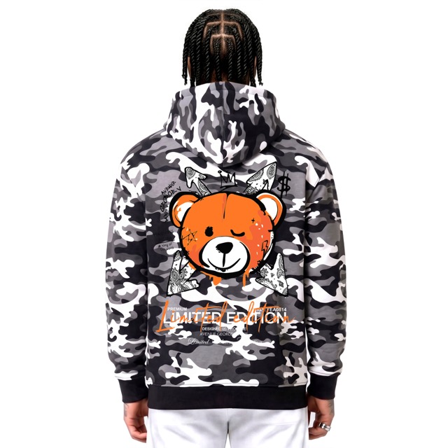 Hoodie George V "Camo Limited Edition"