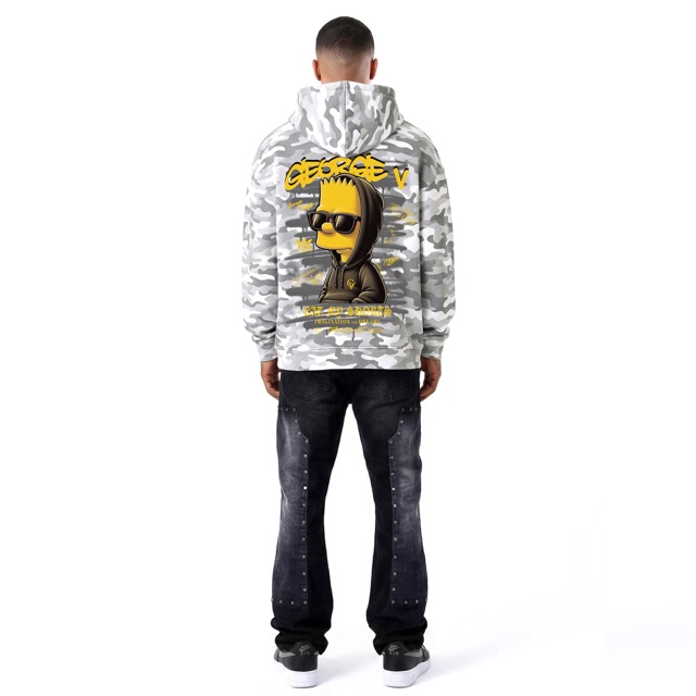 Hoodie George V "Camo Bart"
