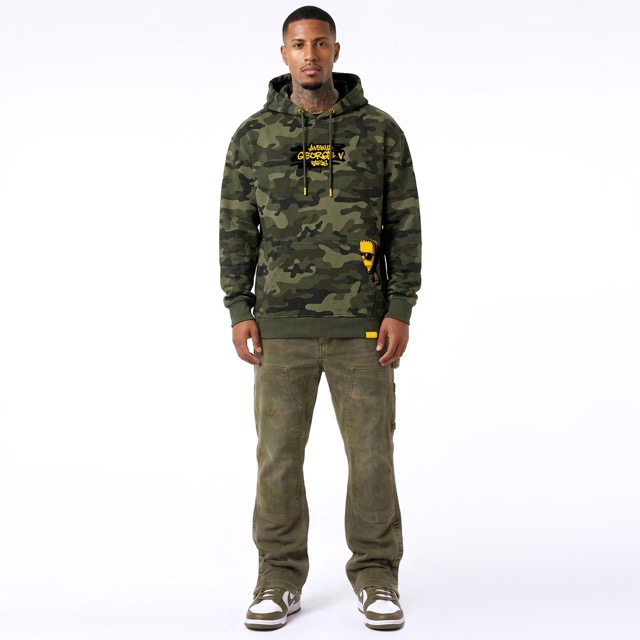 Hoodie George V "Camo Bart"