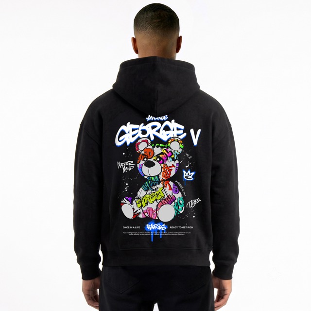 Hoodie George V "Bear Graffiti"