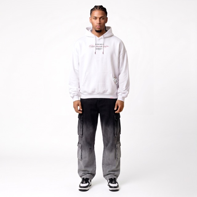 Hoodie George V "Cachemire Rose Bear"