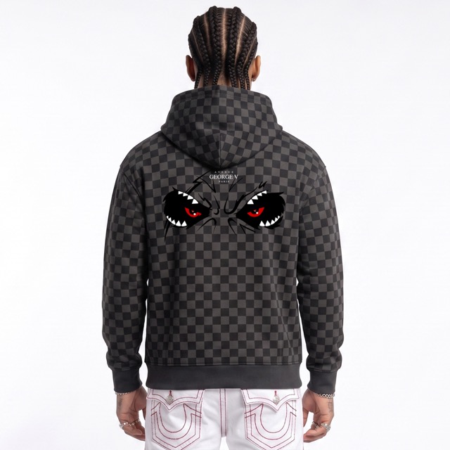 Hoodie George V "Monster Checker"